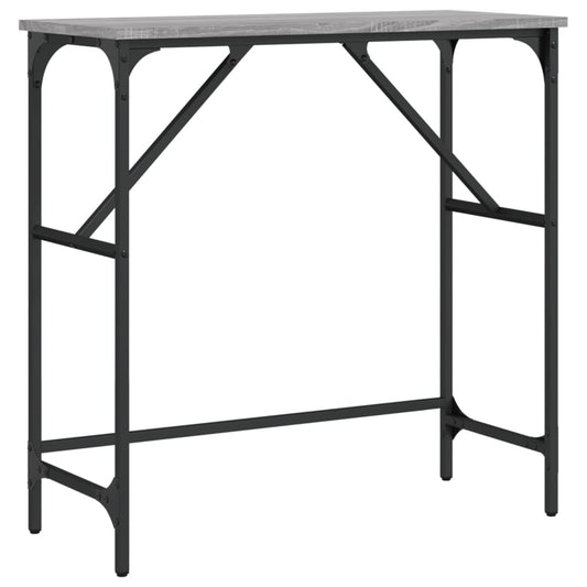 Konsolentisch Grau Sonoma 75x32x75 cm Holzwerkstoff