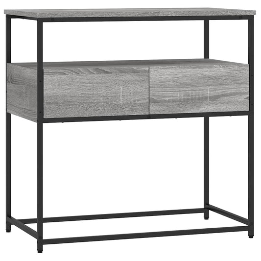 Konsolentisch Grau Sonoma 75x40x75 cm Holzwerkstoff