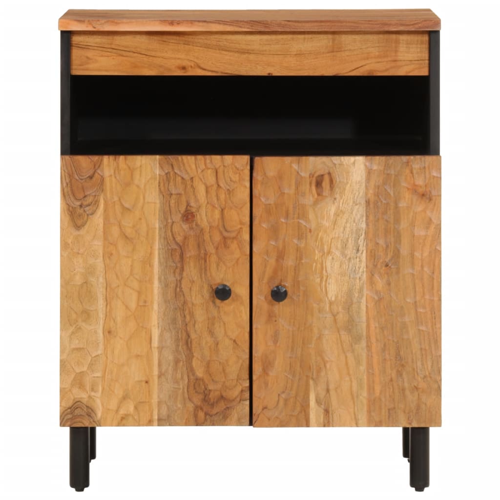 Beistelltisch 60x33x75 cm Massivholz Akazie
