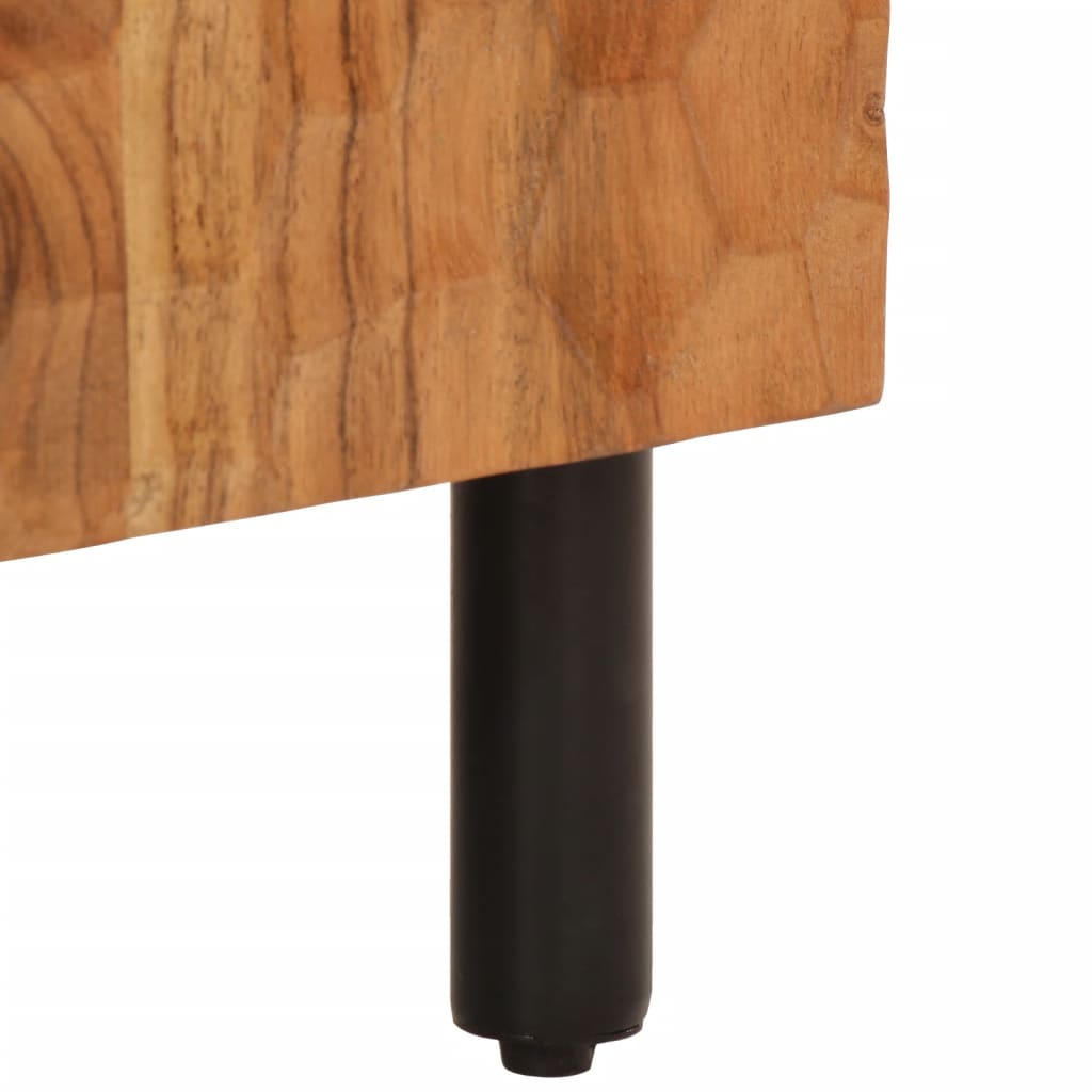 Beistelltisch 60x33x75 cm Massivholz Akazie