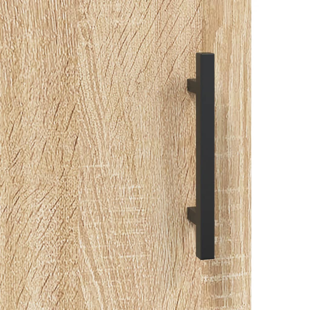 Sideboard Sonoma-Eiche 90x34x80 cm Holzwerkstoff