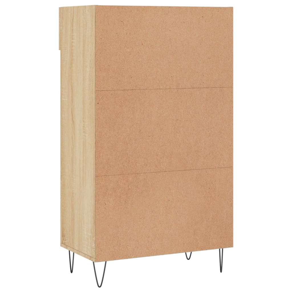 Schuhschrank Sonoma-Eiche 60x35x105 cm Holzwerkstoff