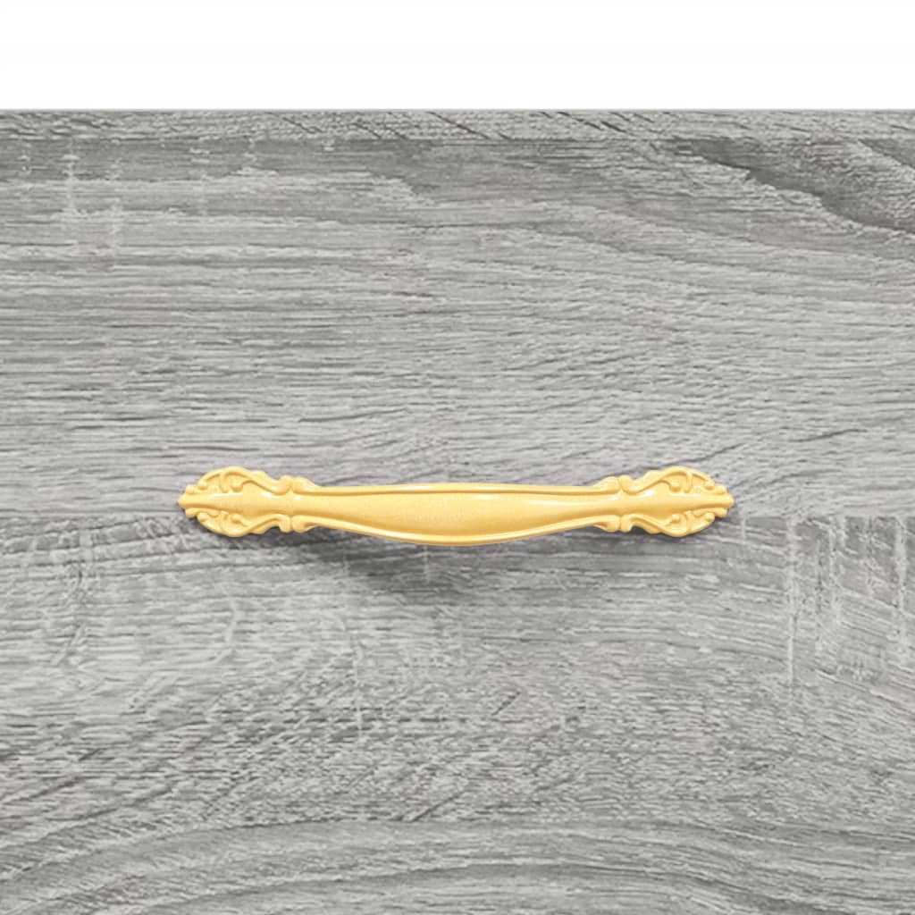 Schuhschrank Grau Sonoma 30x35x105 cm Holzwerkstoff