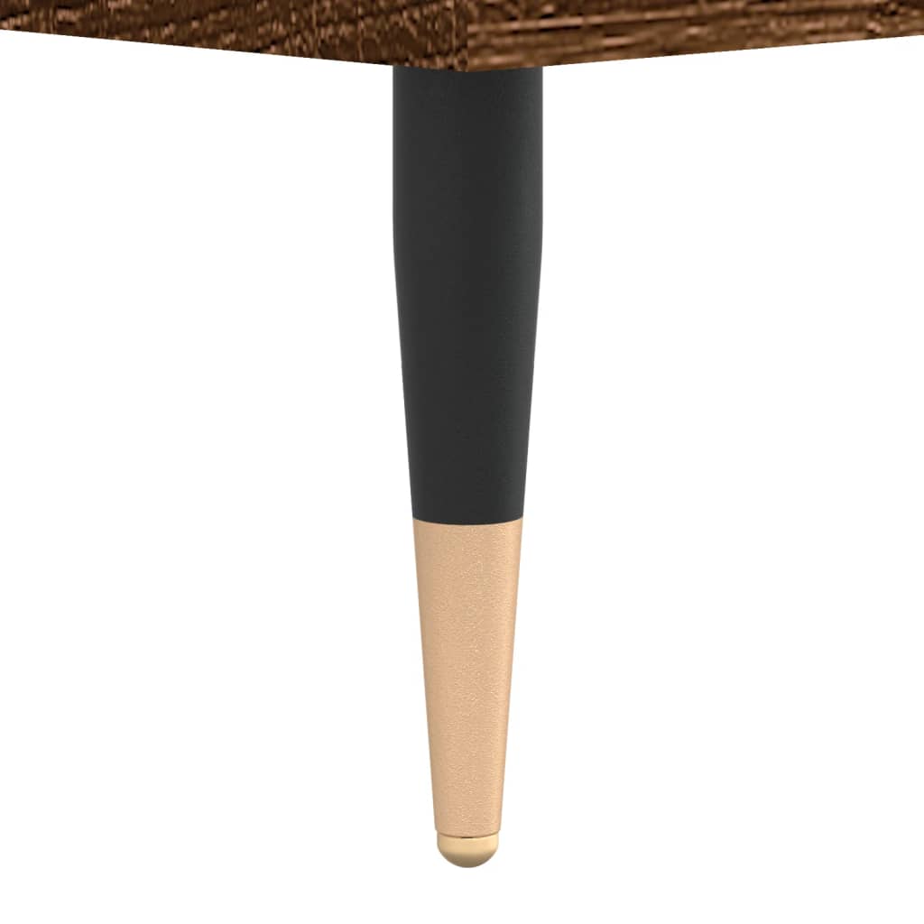Schuhschrank Braun Eichen-Optik 30x35x105 cm Holzwerkstoff
