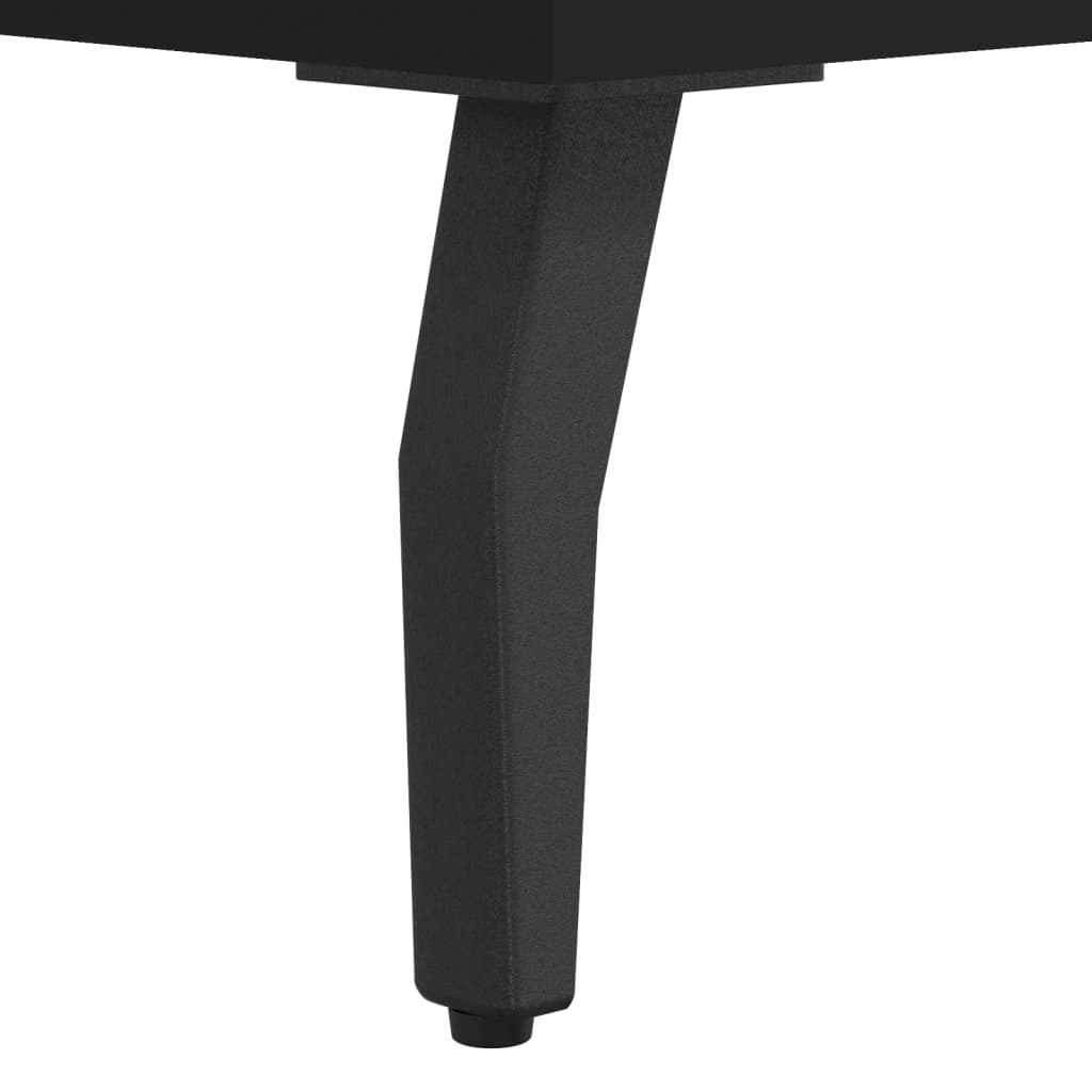 Schuhschrank Schwarz 30x35x105 cm Holzwerkstoff