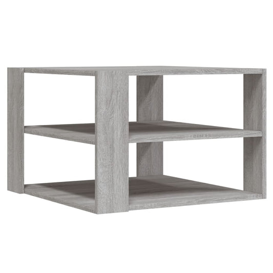 Couchtisch Grau Sonoma 58x58x40 cm Holzwerkstoff