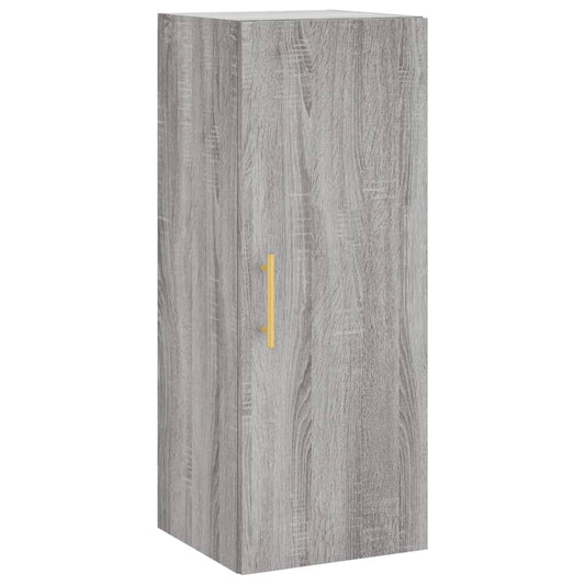 Wandschrank Grau Sonoma 34,5x34x90 cm