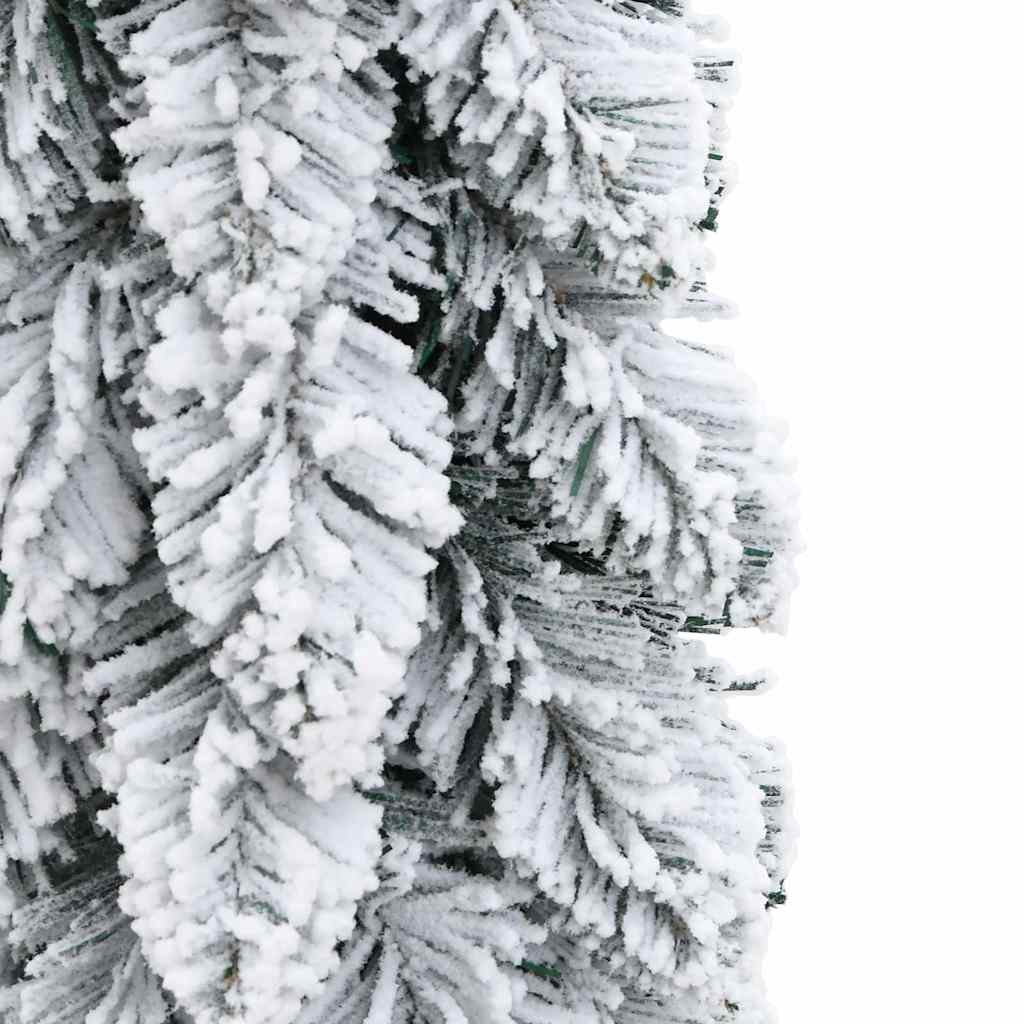 Künstlicher Weihnachtsbaum Beleuchtung & Schnee 45 LEDs 90 cm