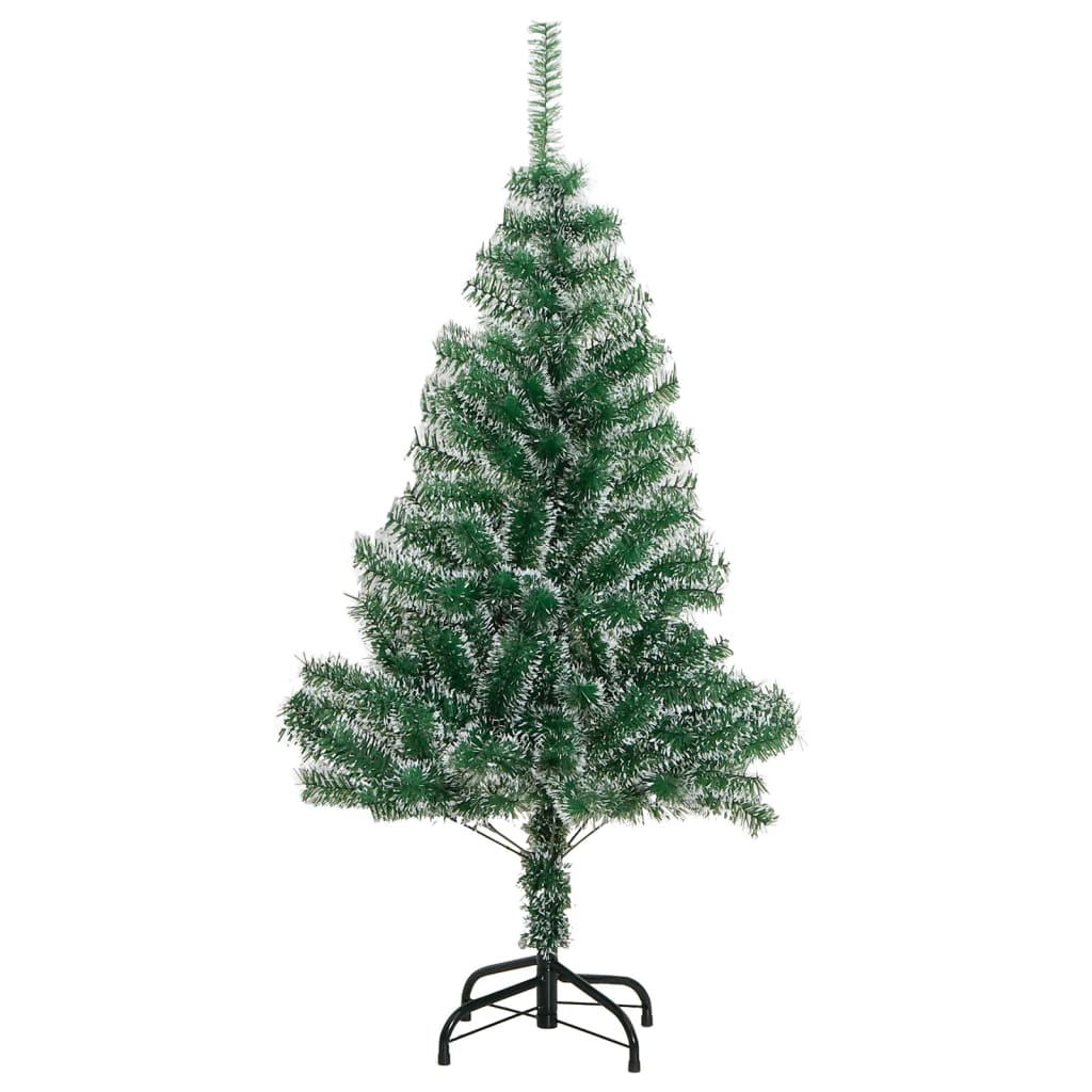 Künstlicher Weihnachtsbaum Beschneit Grün 120 cm
