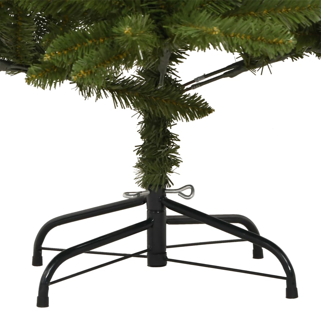 Künstlicher Weihnachtsbaum Klappbar mit Ständer Grün 270 cm