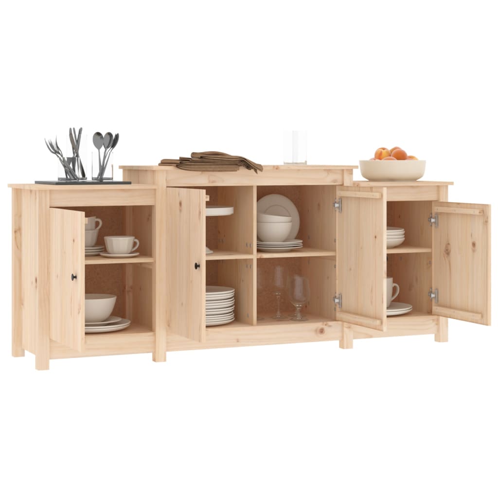 Sideboard 164 x 37 x 68 cm Massivholz Kiefer