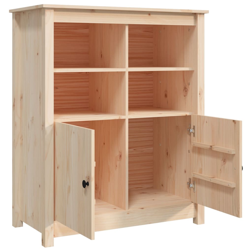 Sideboard 83x41,5x100 cm Massivholz Kiefer