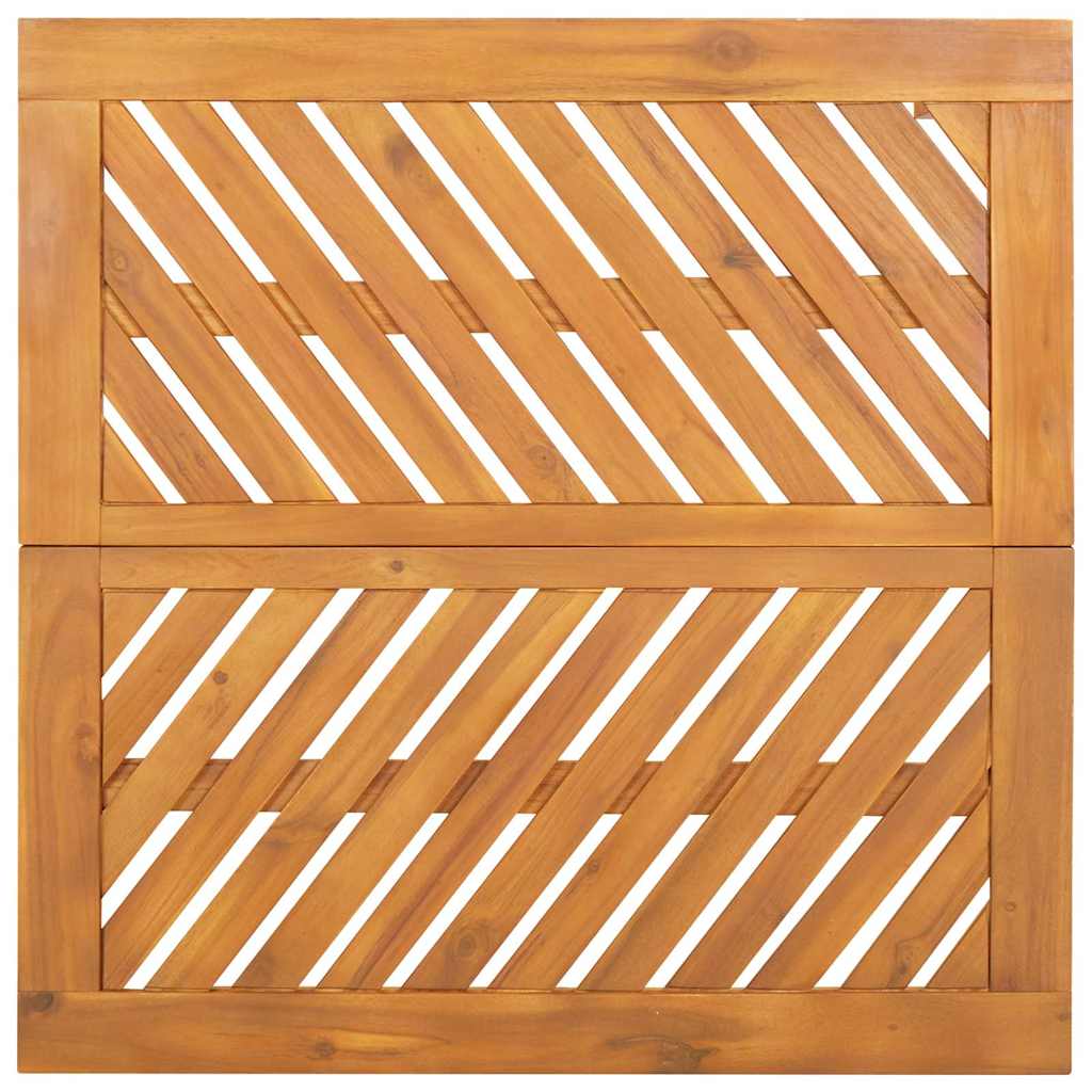 Garten Essgruppe 3 pcs Braun 90 x 90 x 74 cm Akazie Massivholz