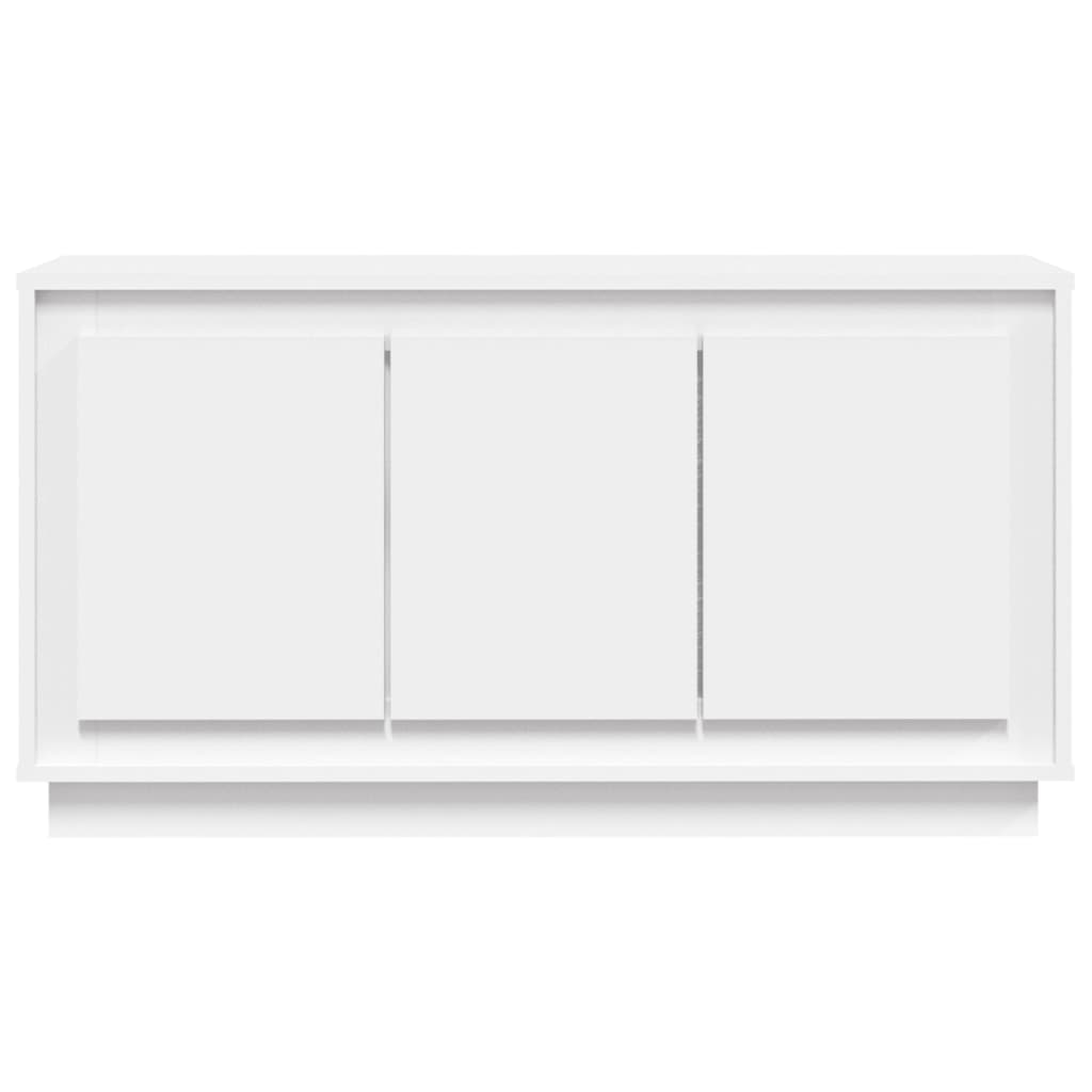Sideboard Weiß 102x35x55 cm Holzwerkstoff