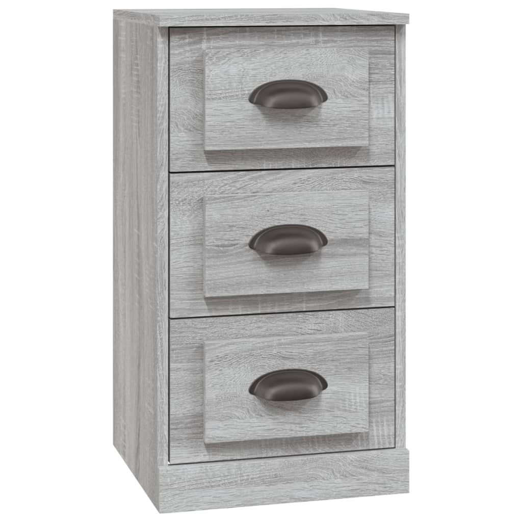 Sideboards 3 Stk. Grau Sonoma Holzwerkstoff