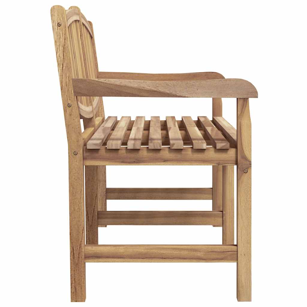 Gartenbank 149,5x60x90 cm Massivholz Teak