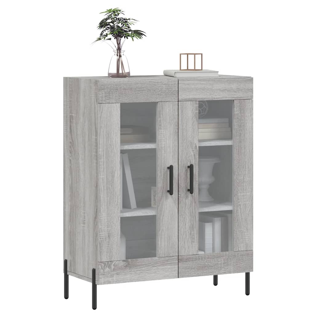 Sideboard Grau Sonoma 69,5x34x90 cm Holzwerkstoff