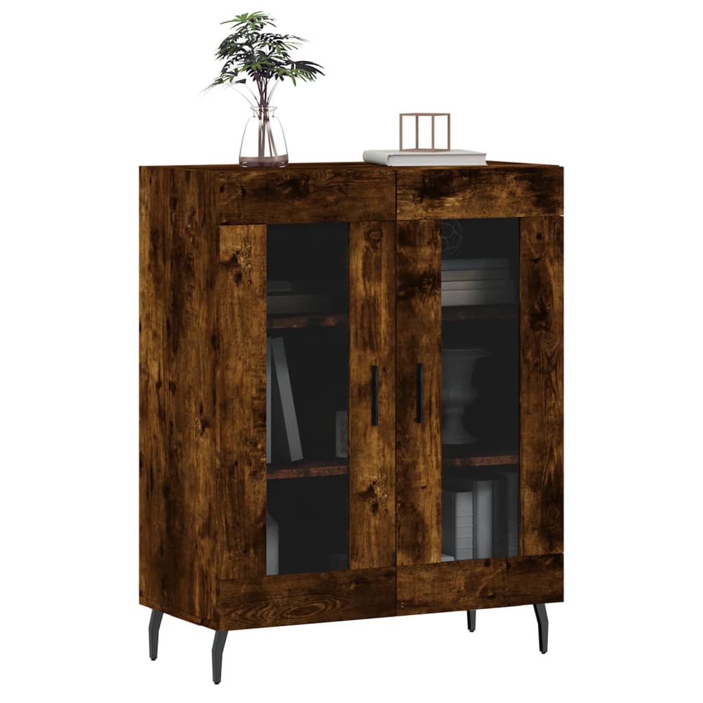 Sideboard Räuchereiche 69,5x34x90 cm Holzwerkstoff