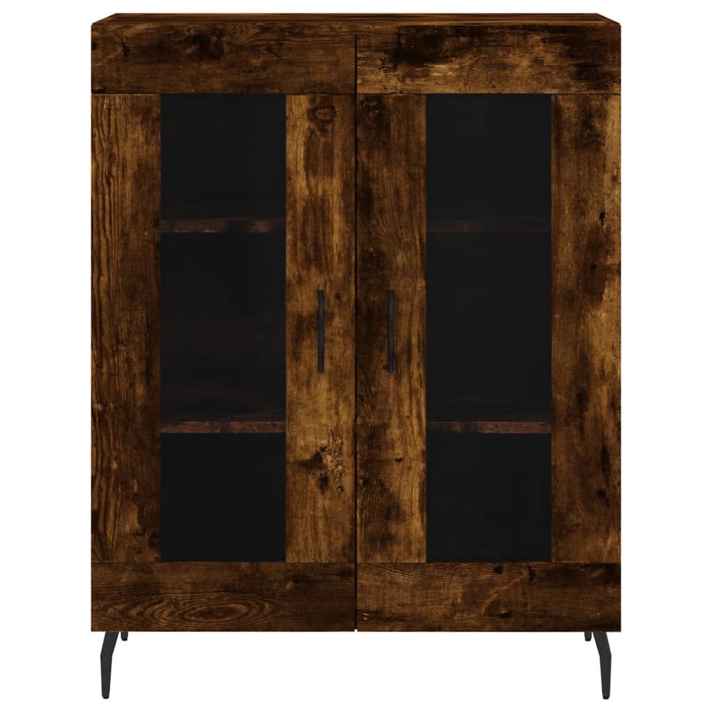 Sideboard Räuchereiche 69,5x34x90 cm Holzwerkstoff