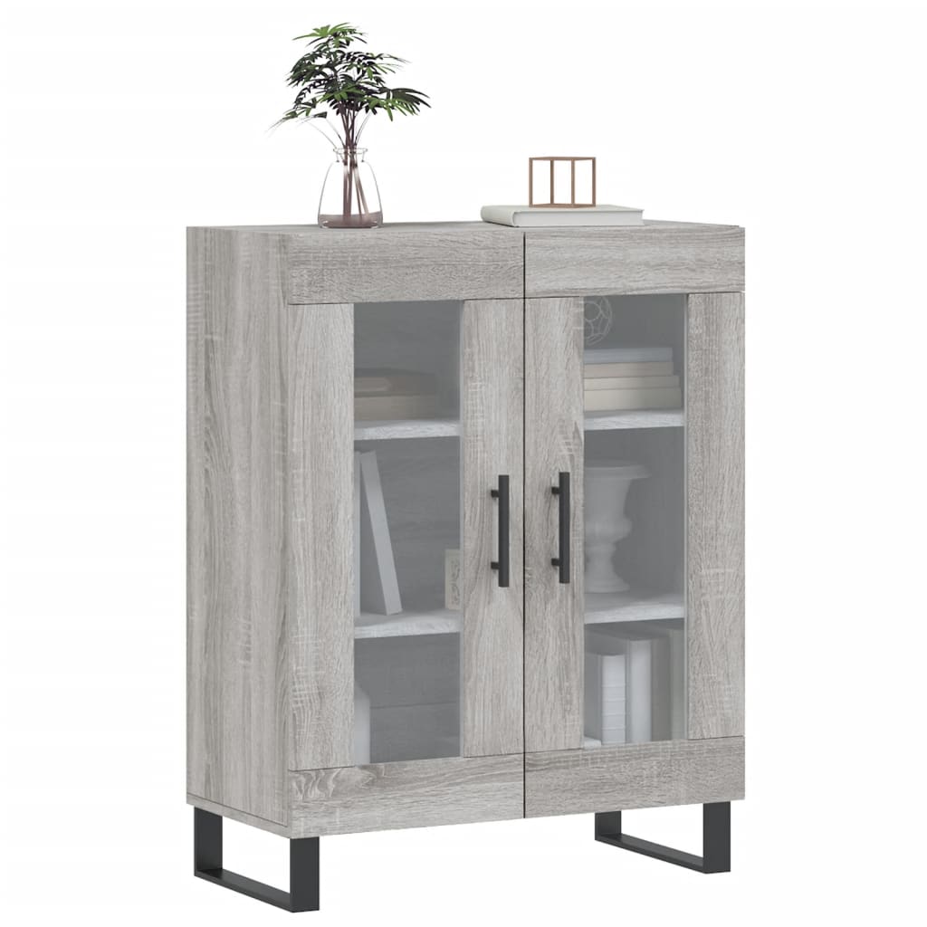Sideboard Grau Sonoma 69,5x34x90 cm Holzwerkstoff