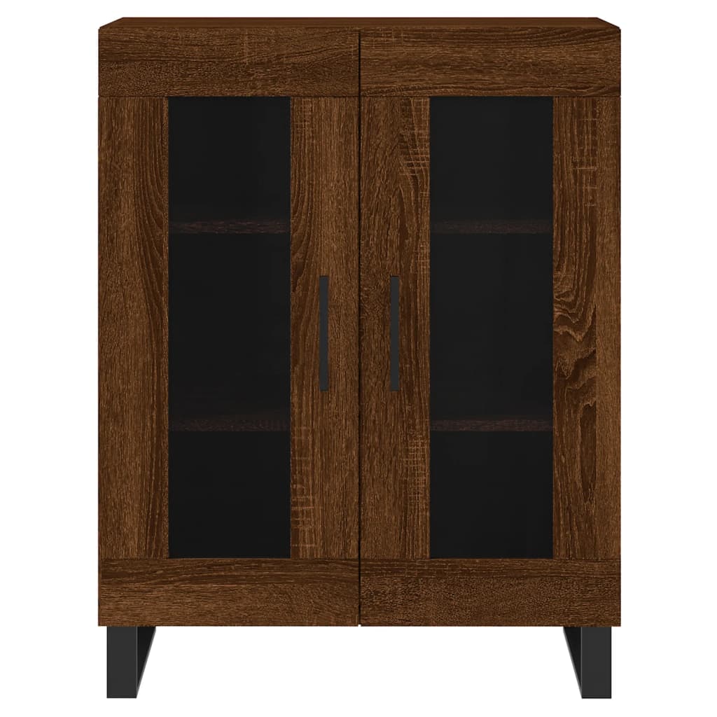Sideboard Braun Eichen-Optik 69,5x34x90 cm Holzwerkstoff