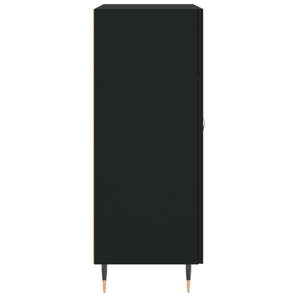 Sideboard Schwarz 69,5x34x90 cm Holzwerkstoff