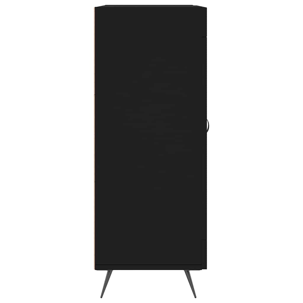 Sideboard Schwarz 69,5x34x90 cm Holzwerkstoff
