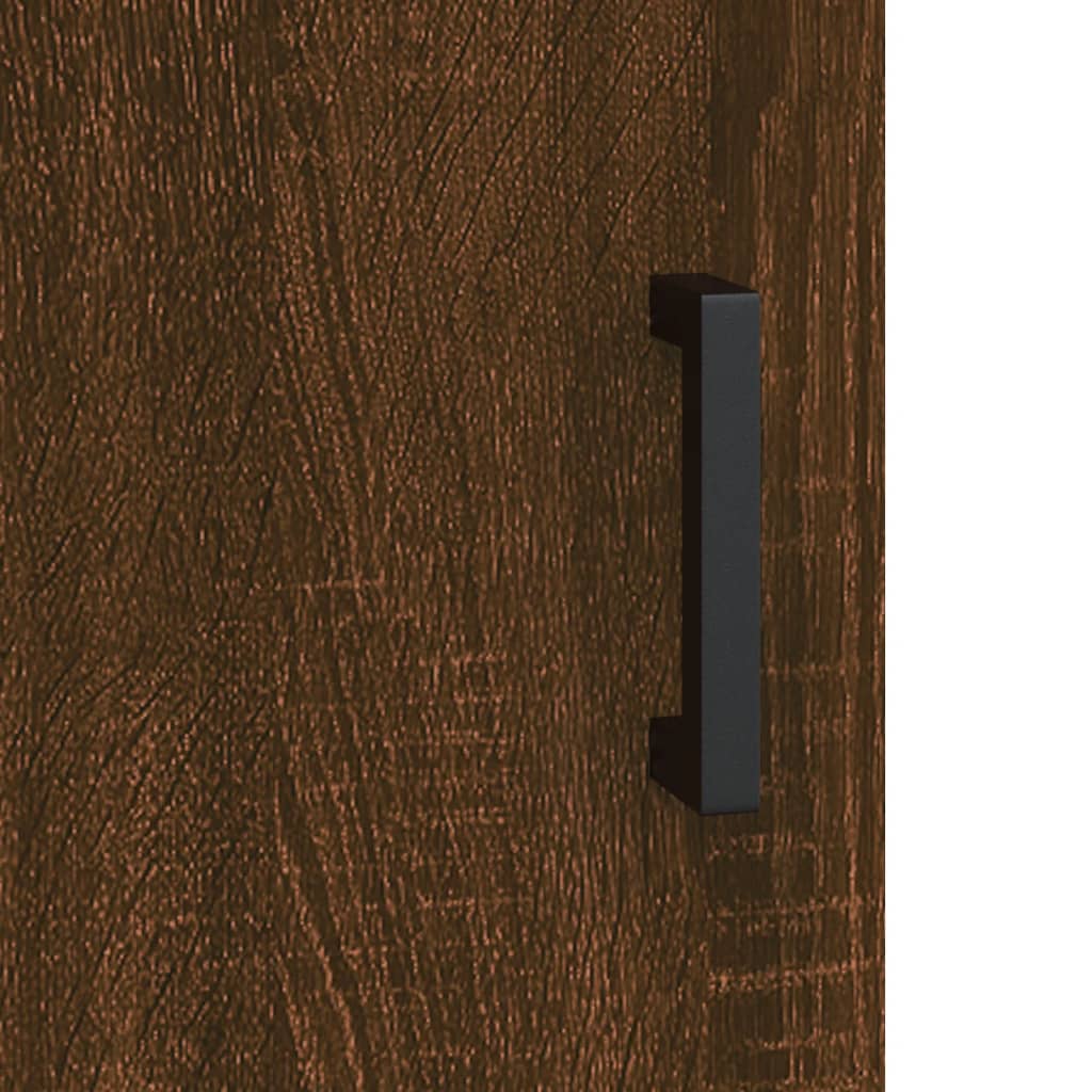 Sideboard Braun Eichen-Optik 69,5x34x90 cm Holzwerkstoff