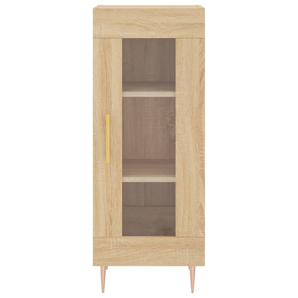 Sideboard Sonoma-Eiche 34,5x34x90 cm Holzwerkstoff