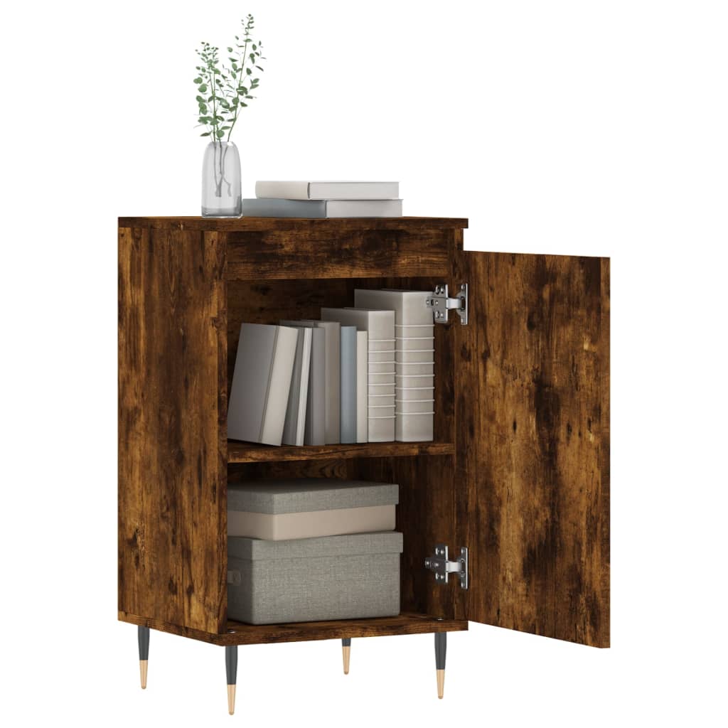 Sideboard Räuchereiche 40x35x70 cm Holzwerkstoff