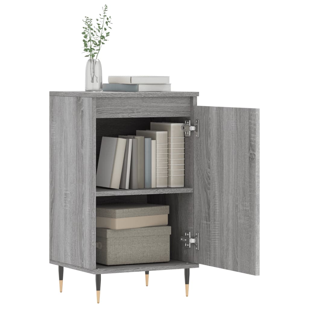 Sideboard Grau Sonoma 40x35x70 cm Holzwerkstoff