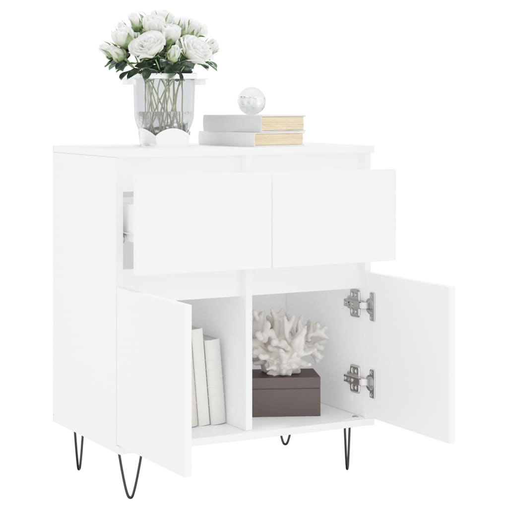 Sideboard Weiß 60x35x70 cm Holzwerkstoff