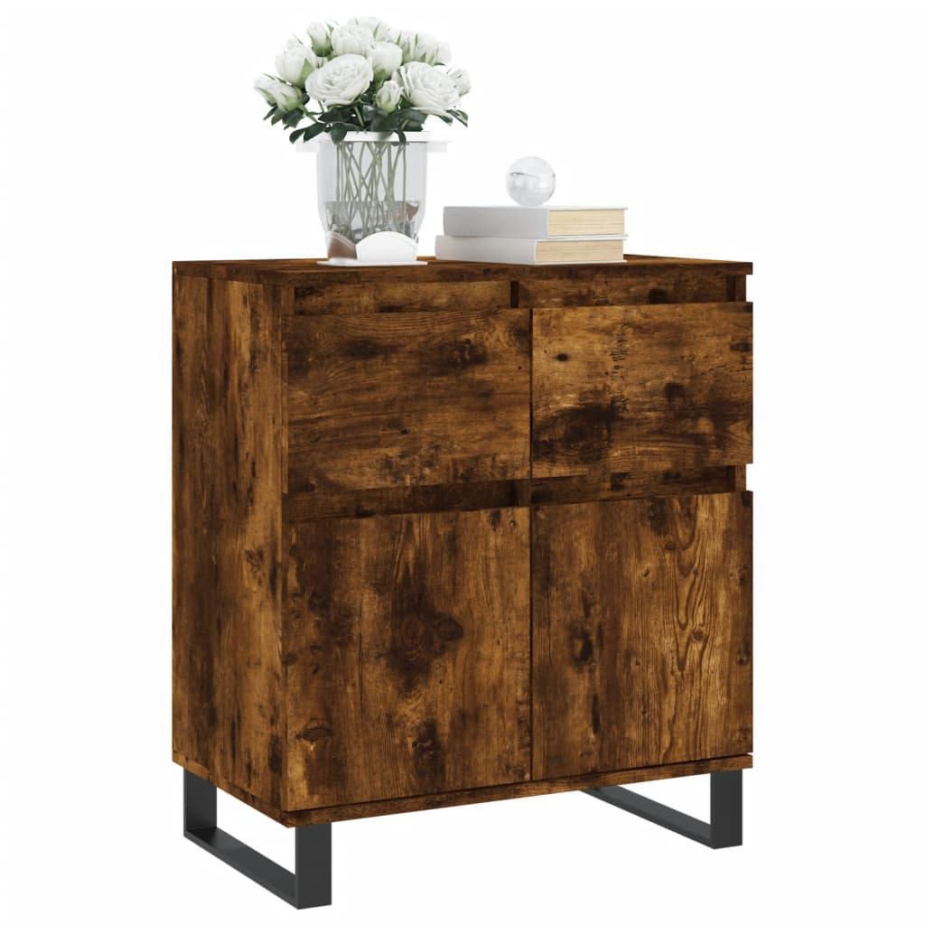 Sideboard Räuchereiche 60x35x70 cm Holzwerkstoff