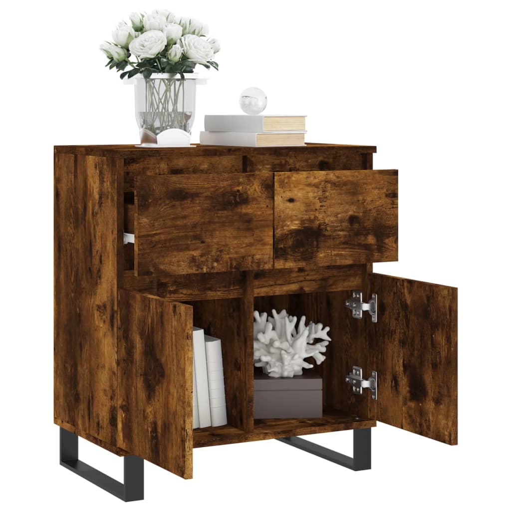 Sideboard Räuchereiche 60x35x70 cm Holzwerkstoff