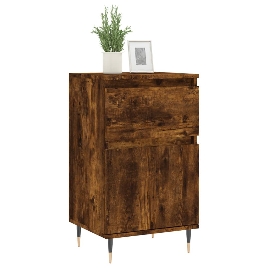 Sideboard Räuchereiche 40x35x70 cm Holzwerkstoff