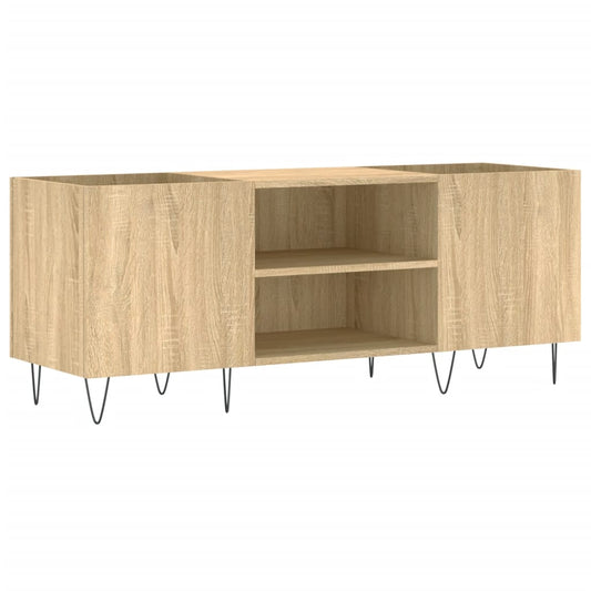 Plattenschrank Sonoma-Eiche 121x38x48 cm Holzwerkstoff