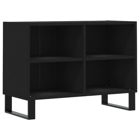 TV-Schrank Schwarz 69,5x30x50 cm Holzwerkstoff