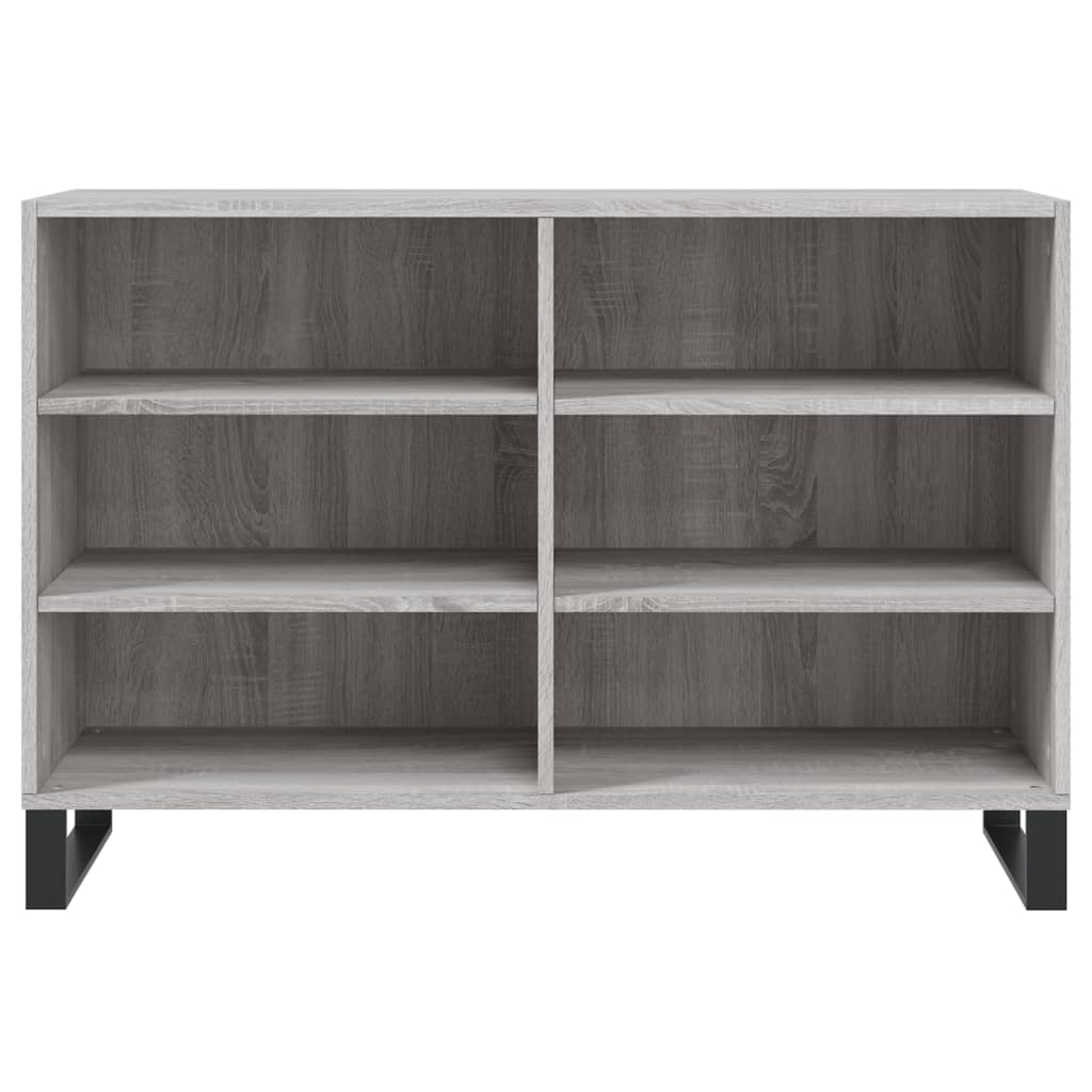 Sideboard Grau Sonoma 103,5x35x70 cm Holzwerkstoff