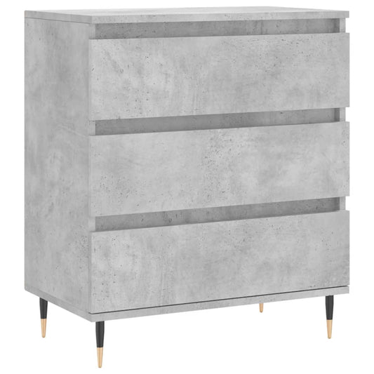 Sideboard Betongrau 60x35x70 cm Holzwerkstoff