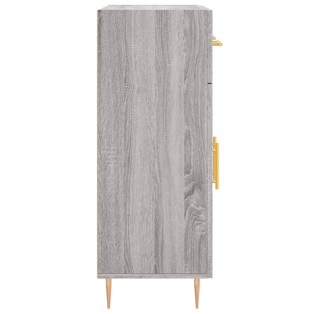 Sideboard Grau Sonoma 69,5x34x90 cm Holzwerkstoff
