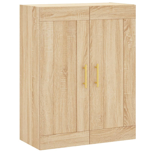 Wandschrank Sonoma-Eiche 69,5x34x90 cm Holzwerkstoff
