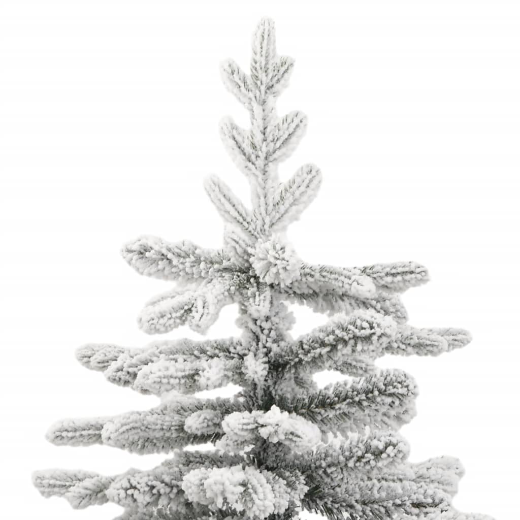 Künstlicher Weihnachtsbaum Klappbar Beschneit 240 cm