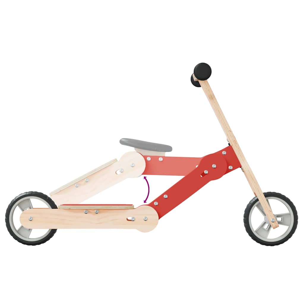 Kinderroller 2-in-1 Rot