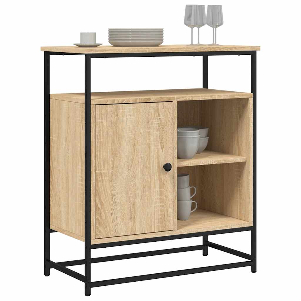 Sideboard Sonoma-Eiche 69 x 35 x 80 cm Holzwerkstoff