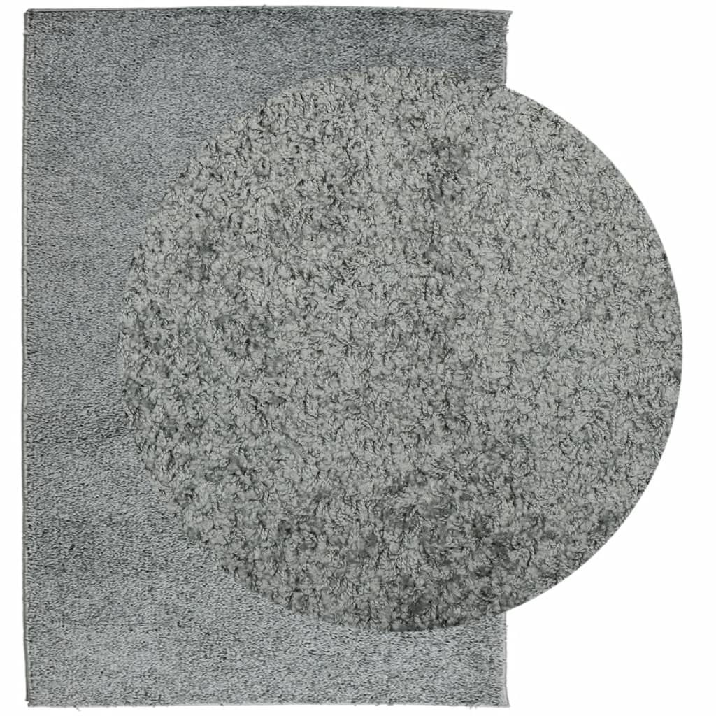 Shaggy-Teppich PAMPLONA Hochflor Modern Grün 120x170 cm