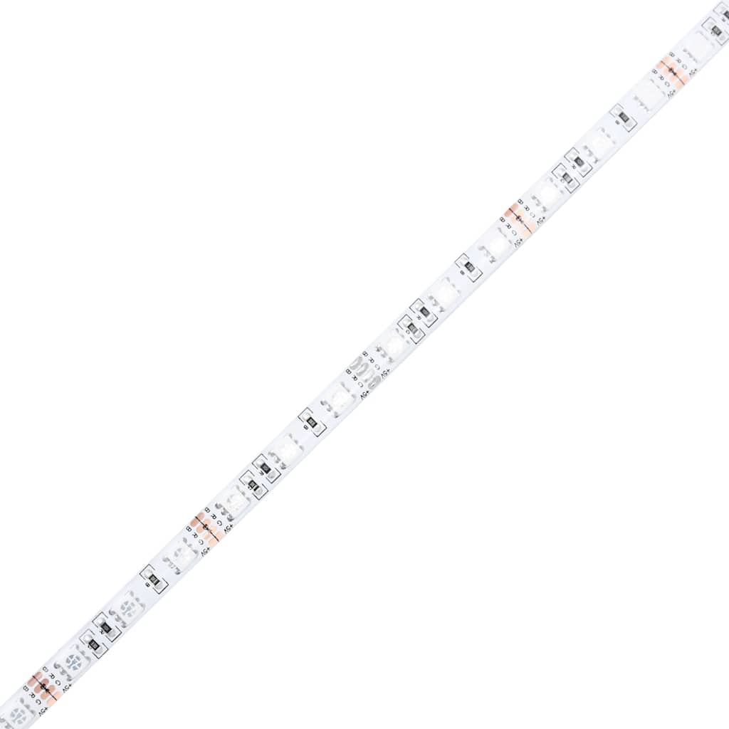 Nachttisch mit LED-Leuchten Betongrau 70x36x40,5 cm