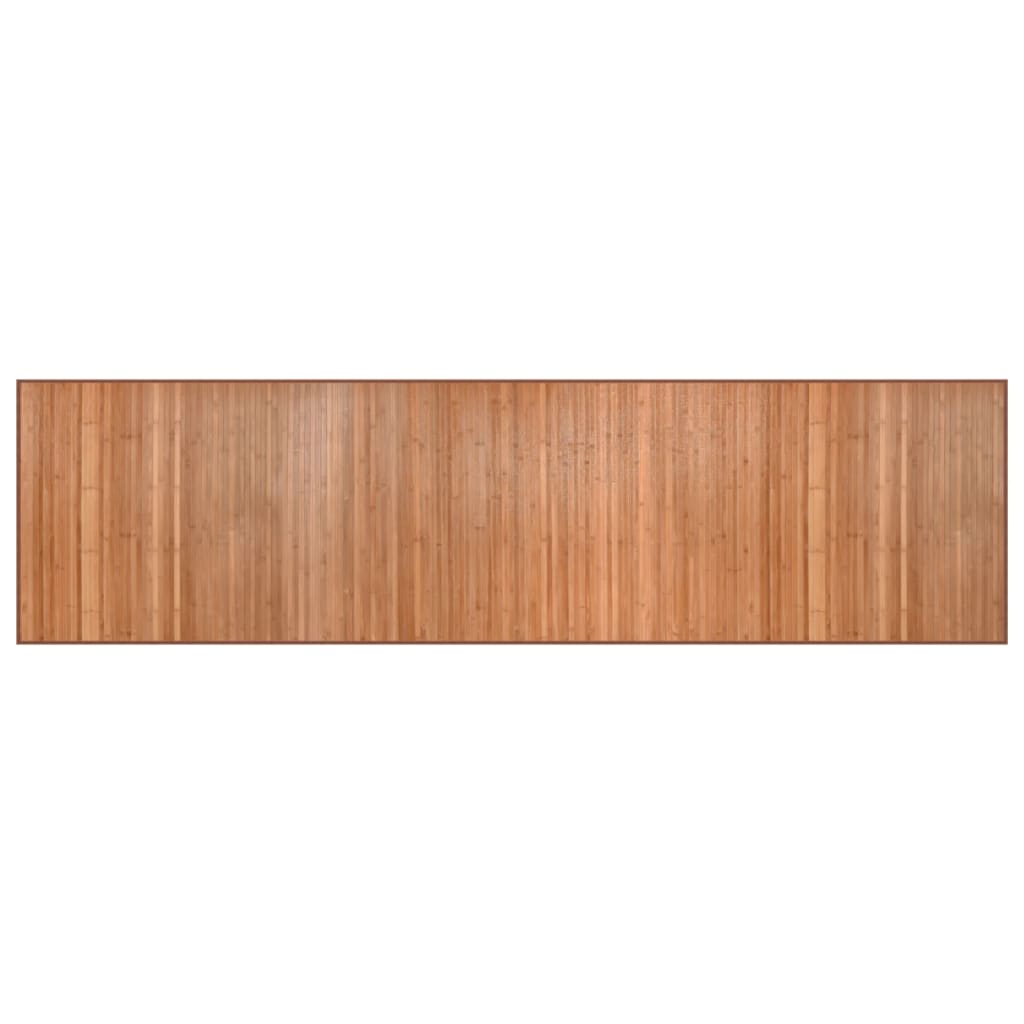 Teppich Rechteckig Natur 80x300 cm Bambus