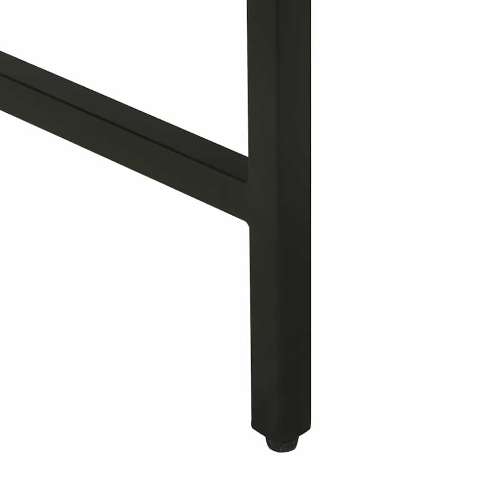 Konsolentisch mit Tür Braun 100 x 35 x 70 cm massives Mangoholz