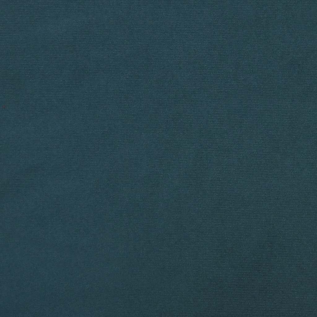 Schlafsofa 2-Sitzer Blau Samt