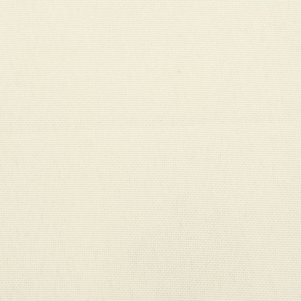 Hochlehner-Auflagen 4 Stk. Creme Oxford-Gewebe